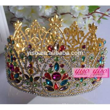 flower jewelry decoration european fashion decorative metal crowns
